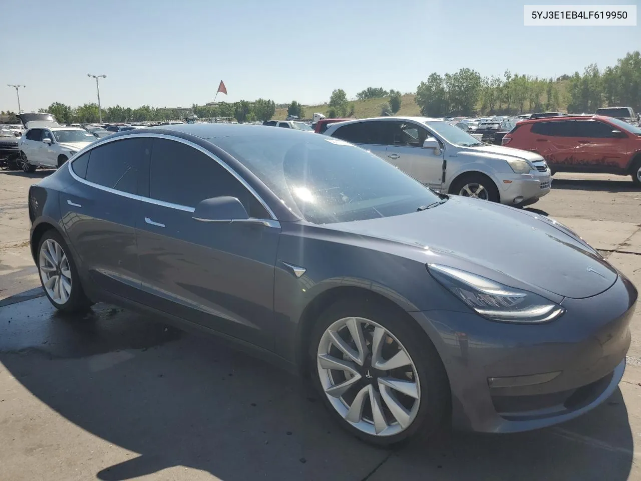 5YJ3E1EB4LF619950 2020 Tesla Model 3