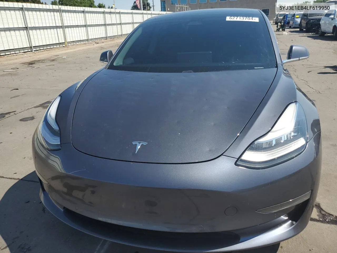 5YJ3E1EB4LF619950 2020 Tesla Model 3