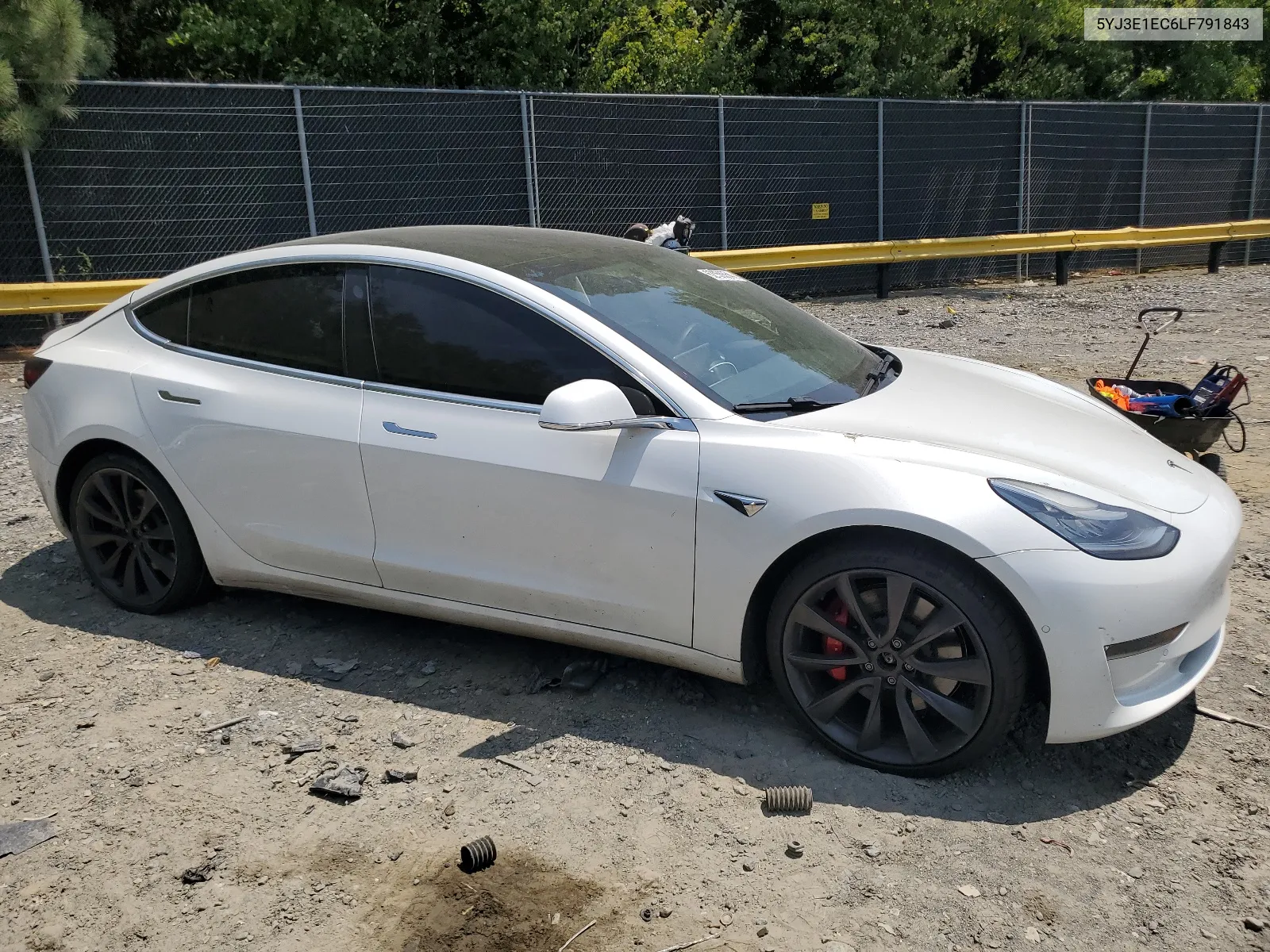 5YJ3E1EC6LF791843 2020 Tesla Model 3