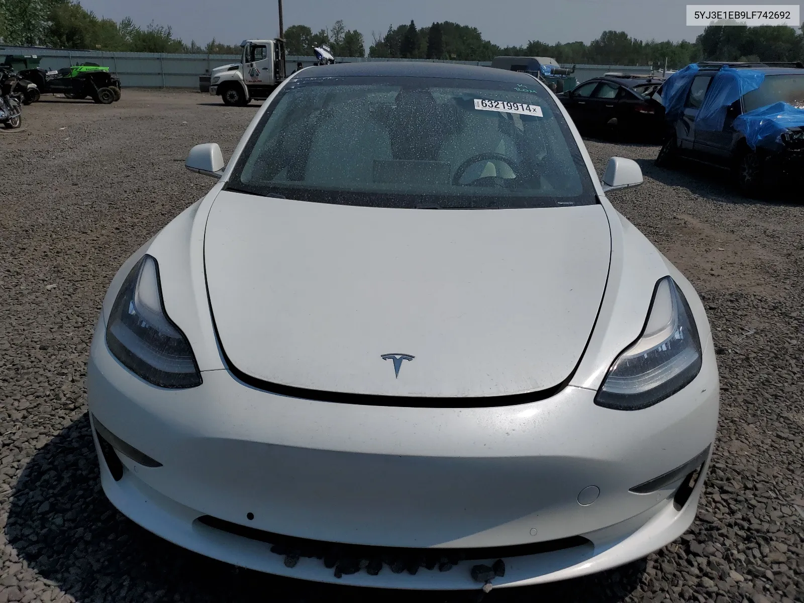 5YJ3E1EB9LF742692 2020 Tesla Model 3