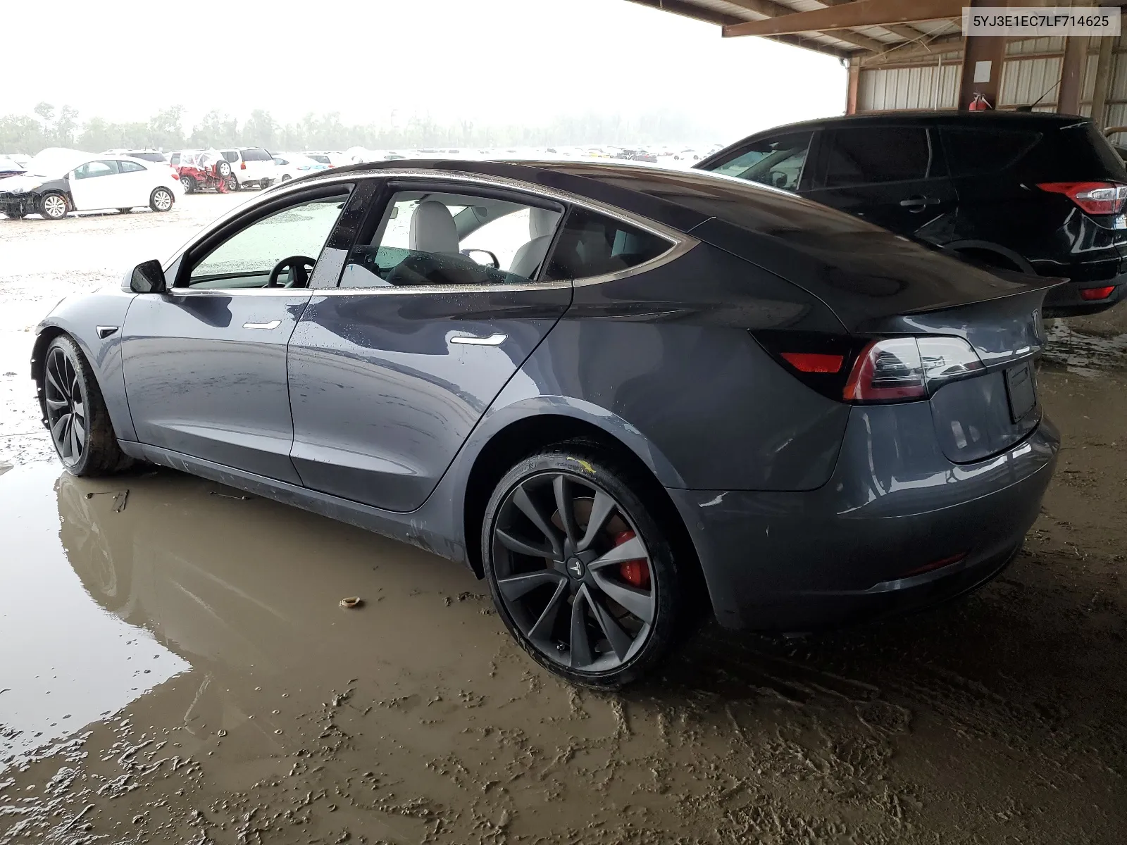 2020 Tesla Model 3 VIN: 5YJ3E1EC7LF714625 Lot: 64709474