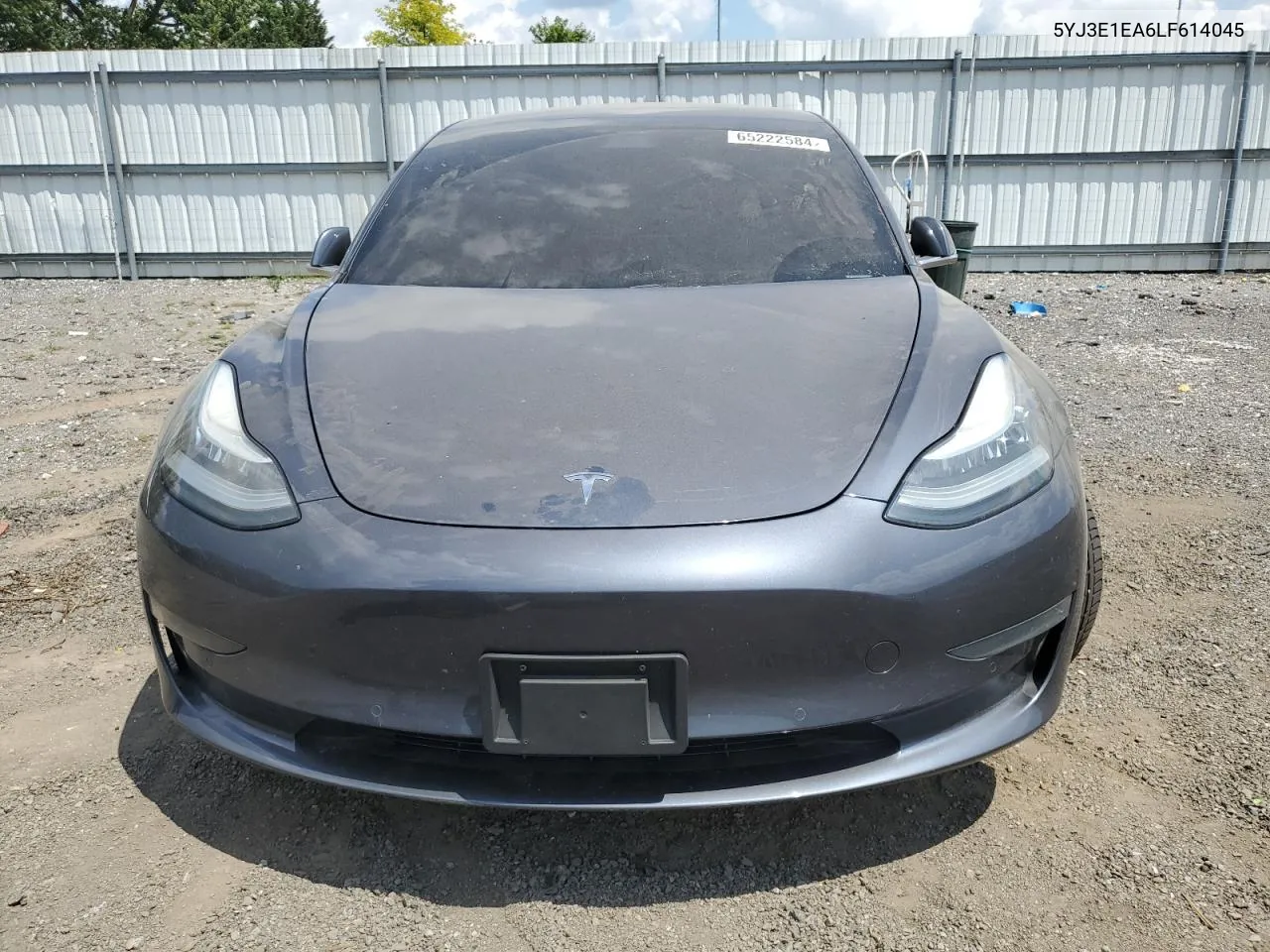 2020 Tesla Model 3 VIN: 5YJ3E1EA6LF614045 Lot: 65222584