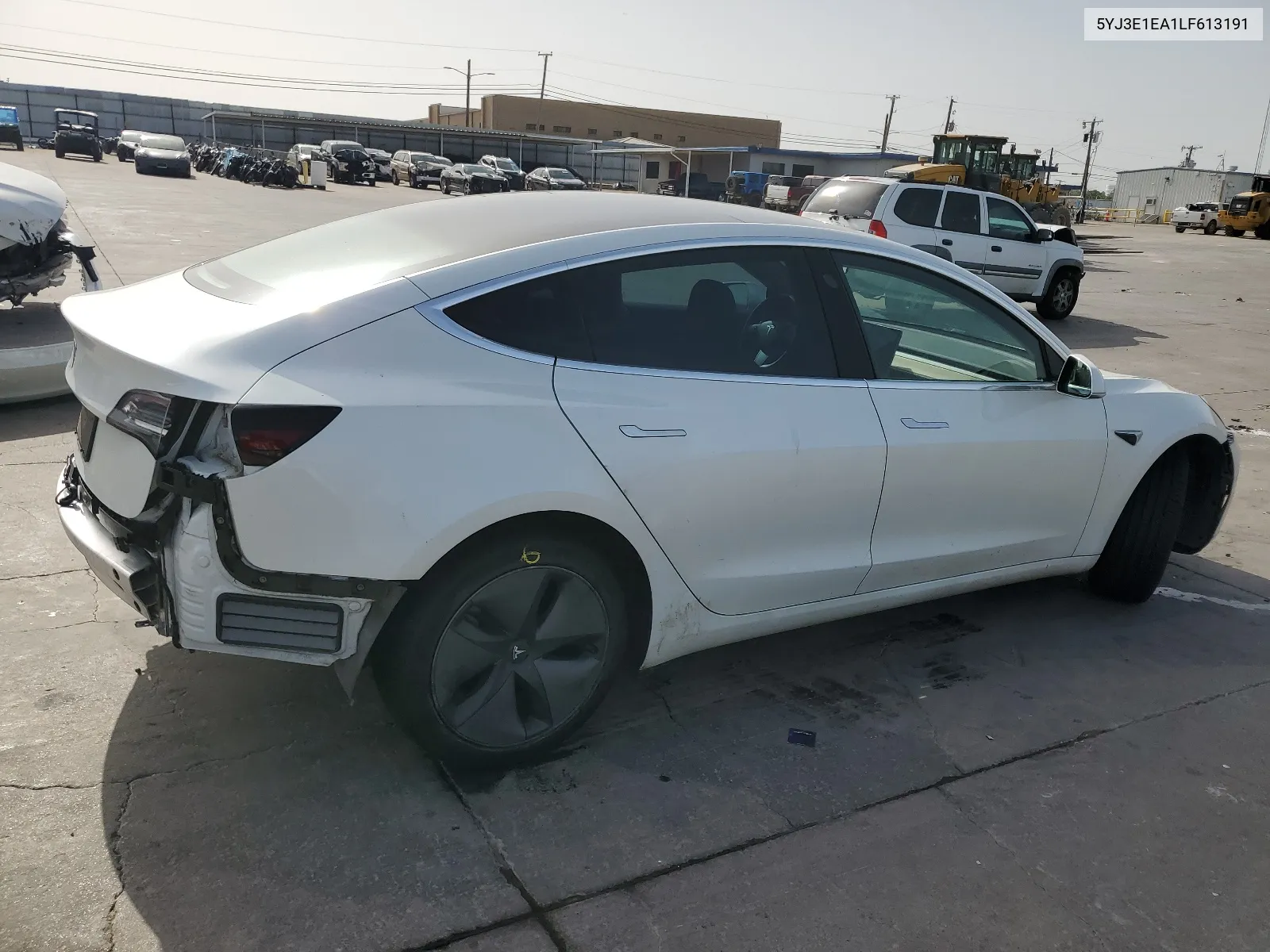 2020 Tesla Model 3 VIN: 5YJ3E1EA1LF613191 Lot: 65346104