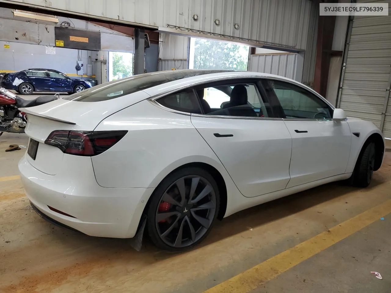 2020 Tesla Model 3 VIN: 5YJ3E1EC9LF796339 Lot: 65467354