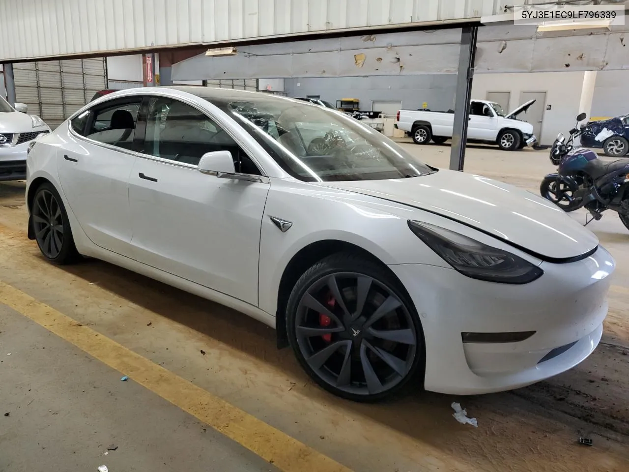 2020 Tesla Model 3 VIN: 5YJ3E1EC9LF796339 Lot: 65467354