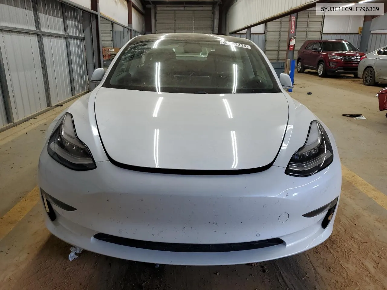 2020 Tesla Model 3 VIN: 5YJ3E1EC9LF796339 Lot: 65467354