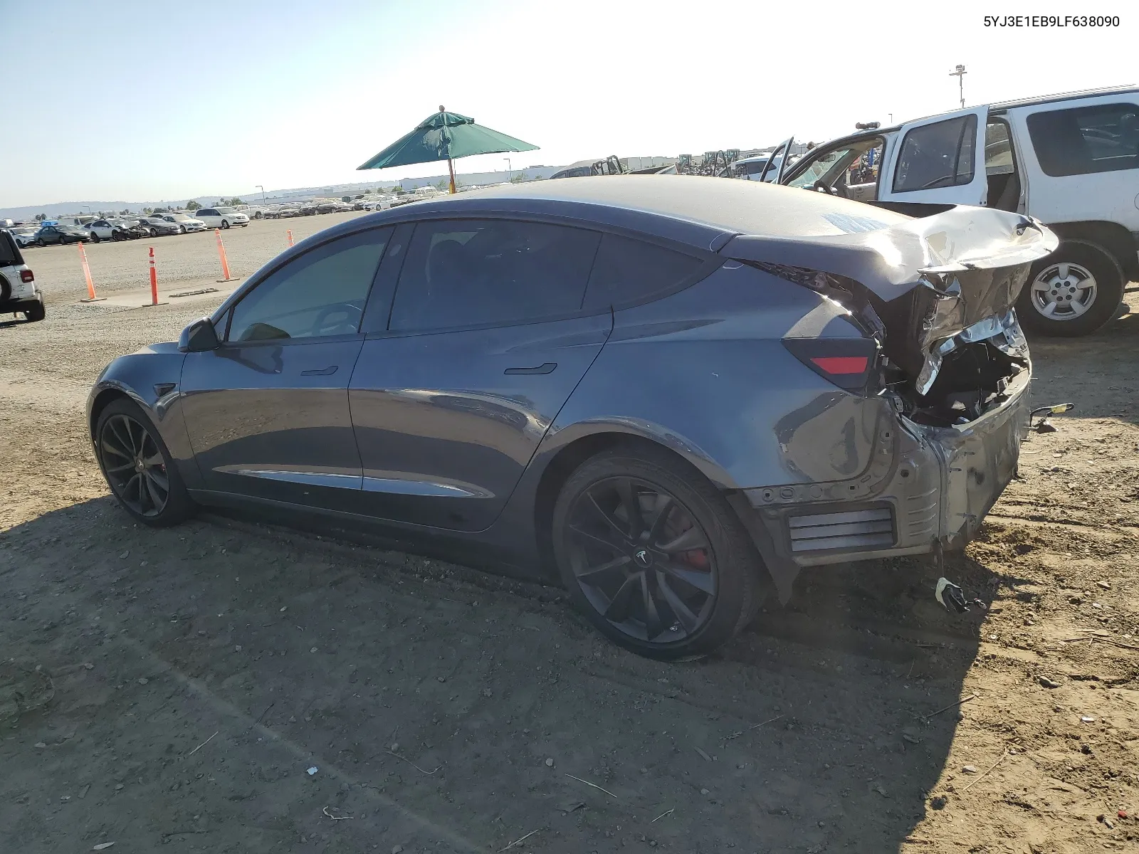 5YJ3E1EB9LF638090 2020 Tesla Model 3