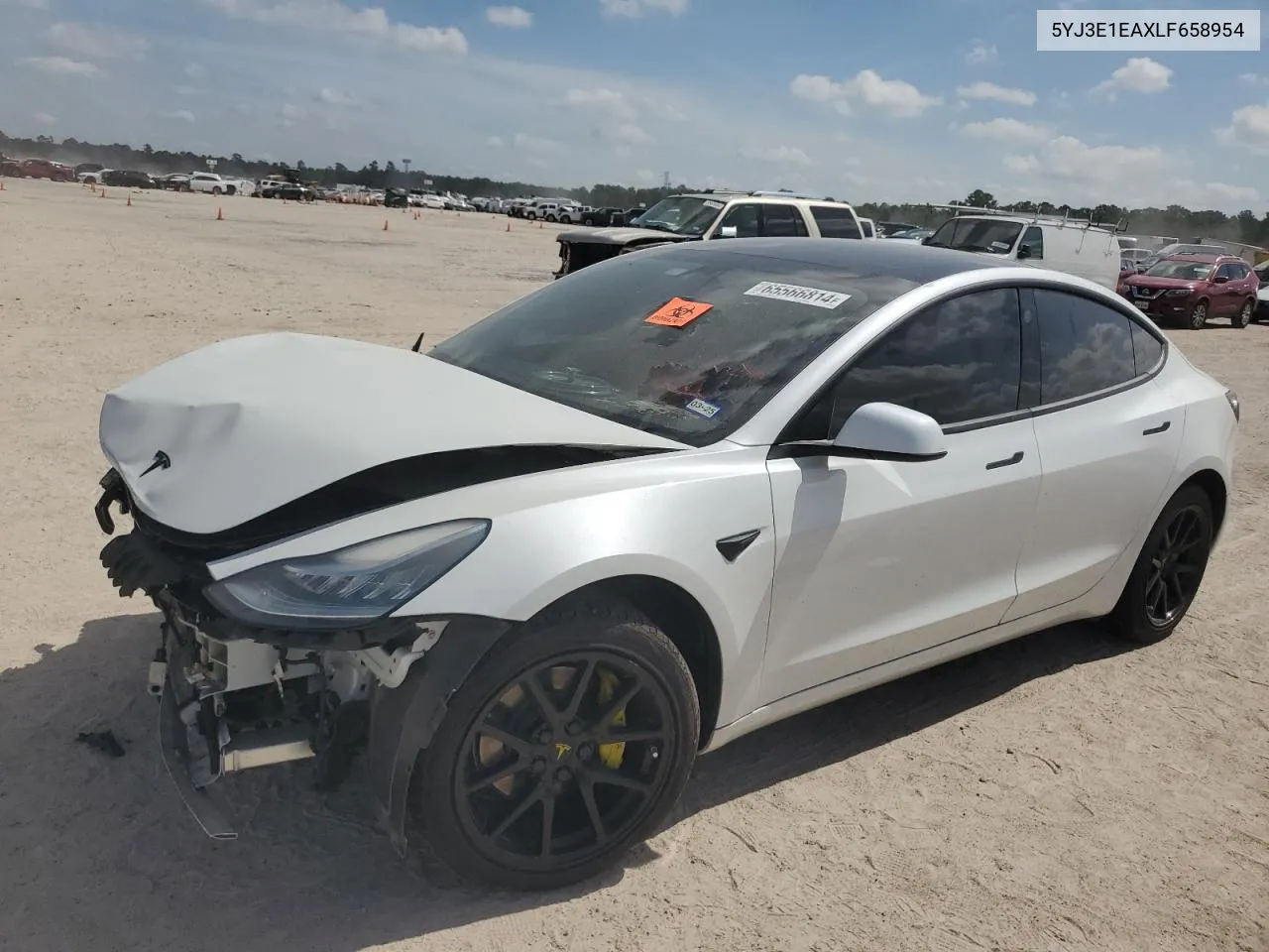 5YJ3E1EAXLF658954 2020 Tesla Model 3