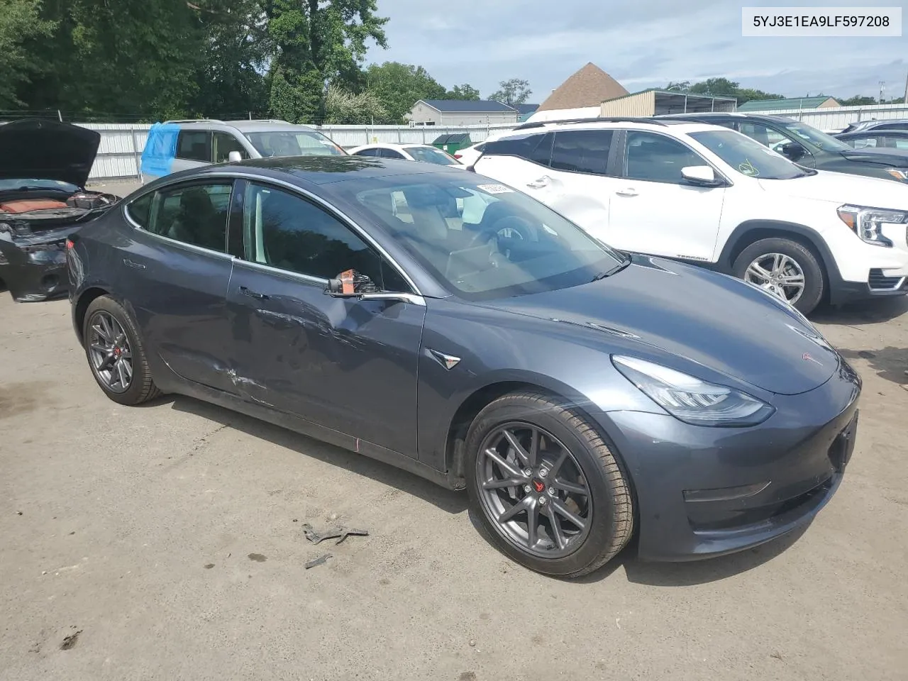 5YJ3E1EA9LF597208 2020 Tesla Model 3