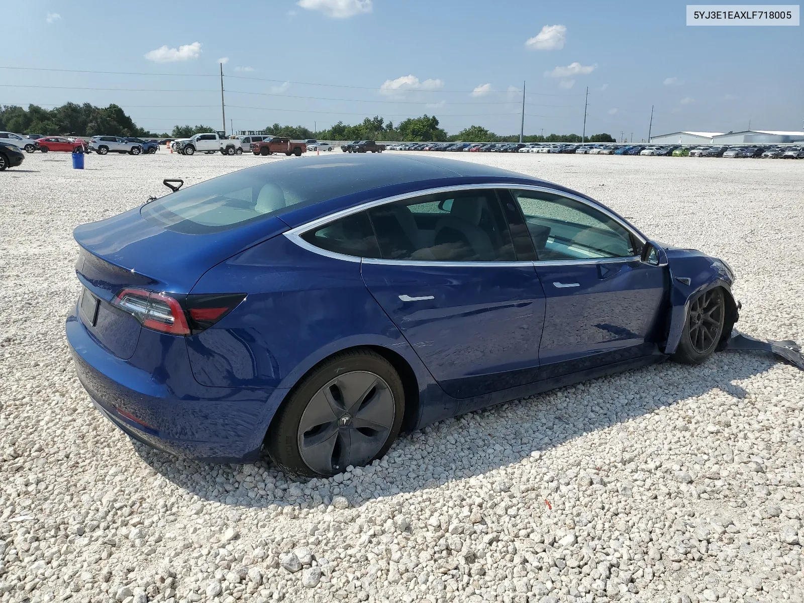 5YJ3E1EAXLF718005 2020 Tesla Model 3