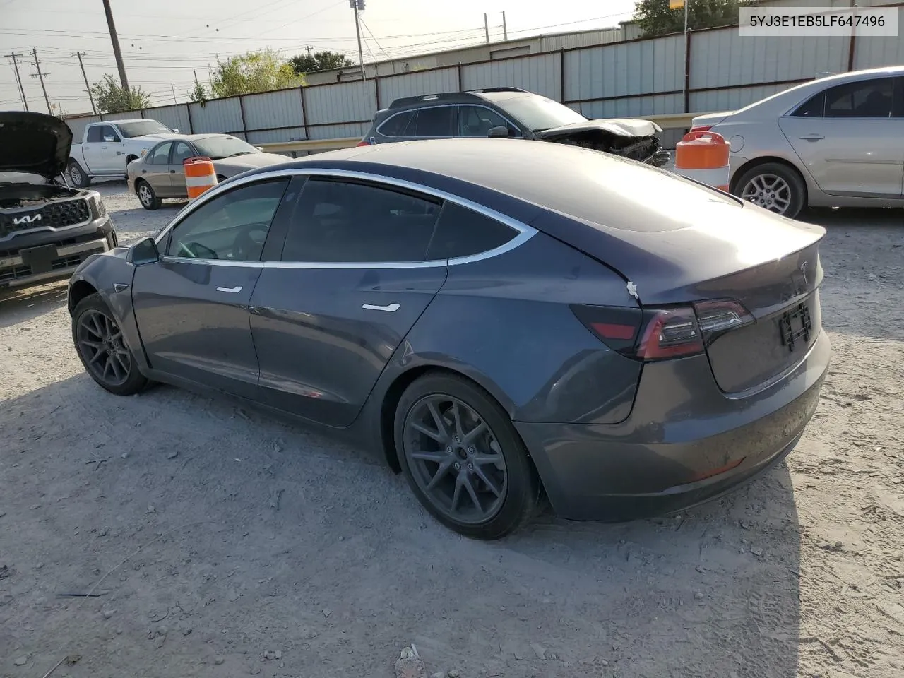 5YJ3E1EB5LF647496 2020 Tesla Model 3