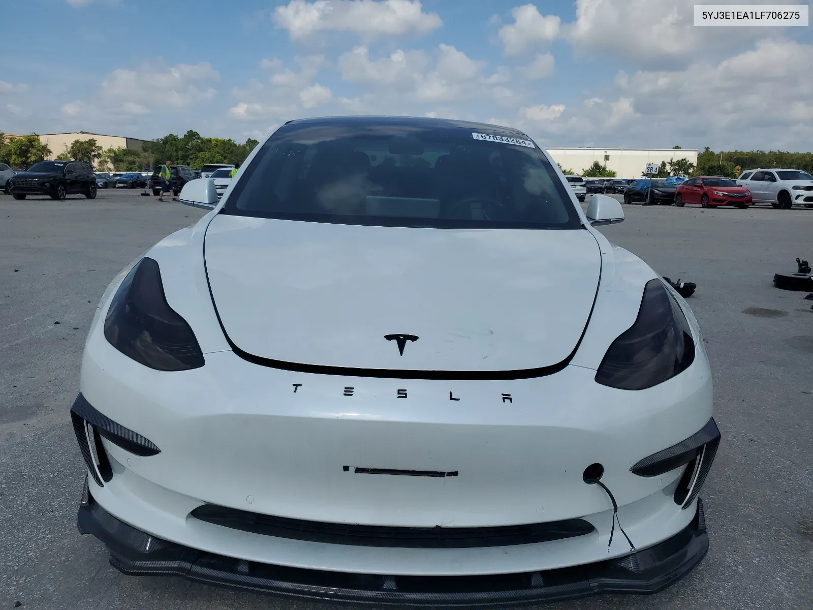 5YJ3E1EA1LF706275 2020 Tesla Model 3