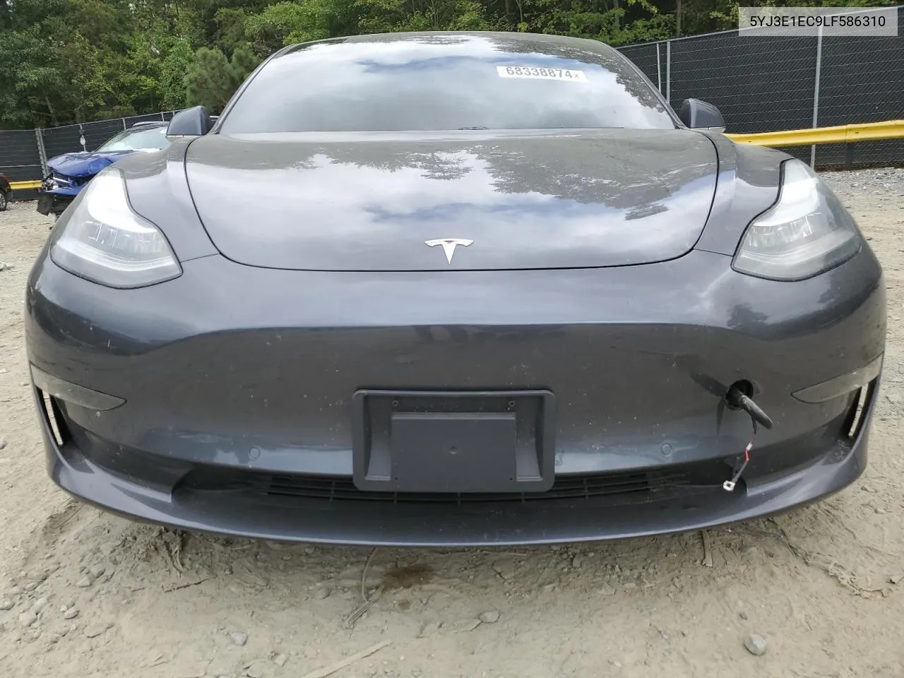 2020 Tesla Model 3 VIN: 5YJ3E1EC9LF586310 Lot: 68338874