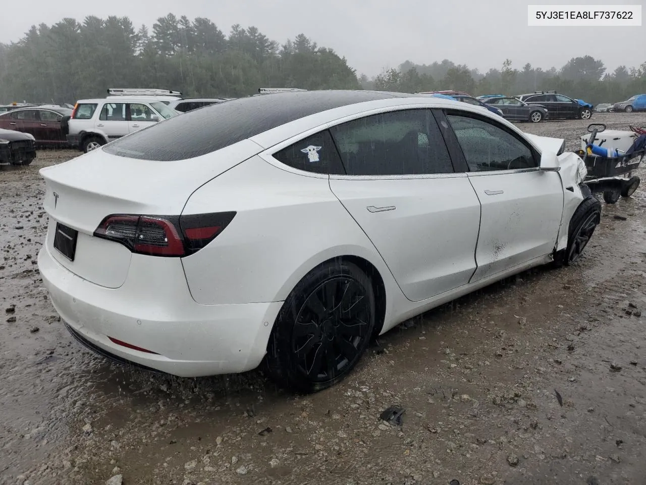 5YJ3E1EA8LF737622 2020 Tesla Model 3