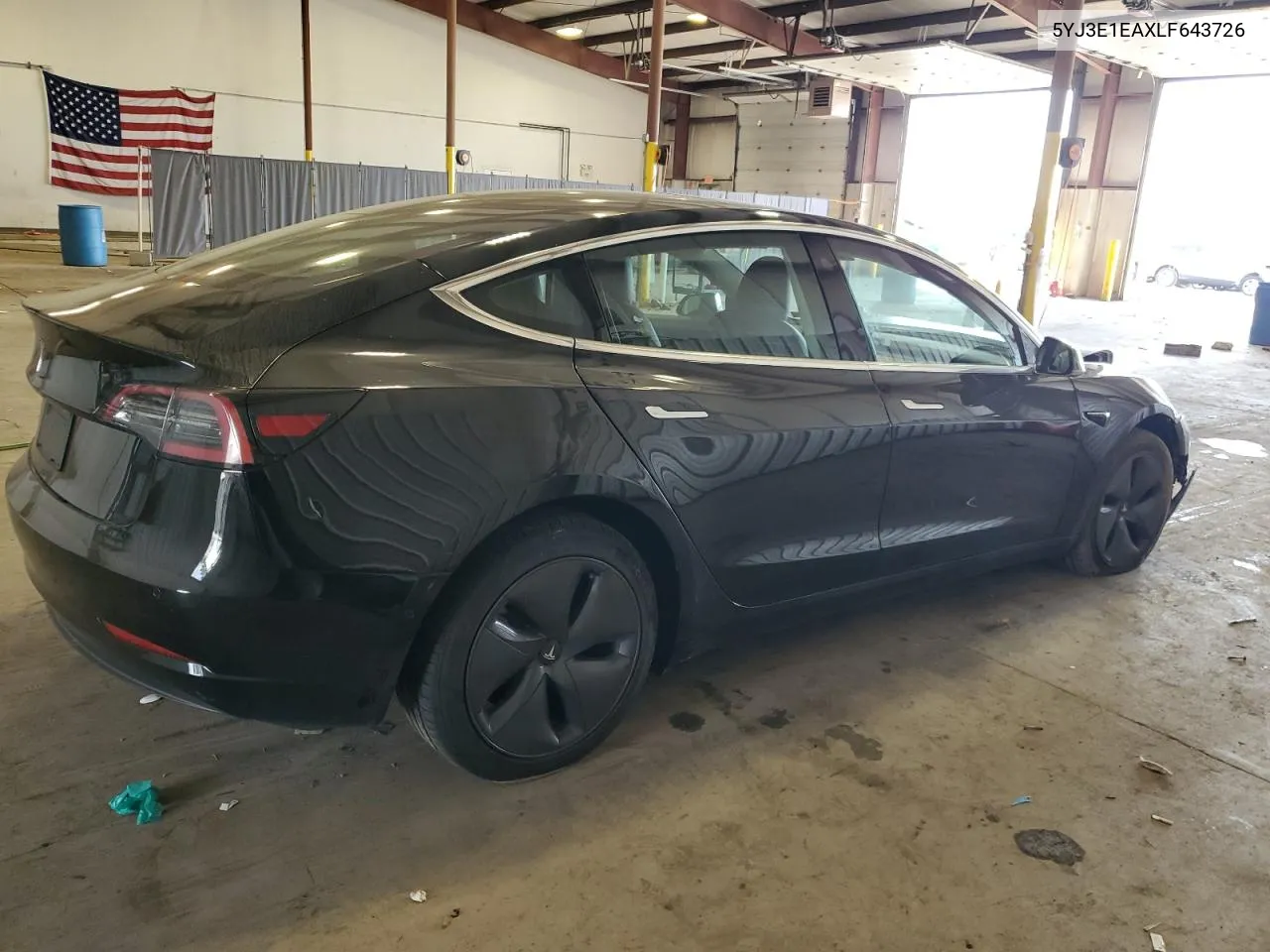 5YJ3E1EAXLF643726 2020 Tesla Model 3