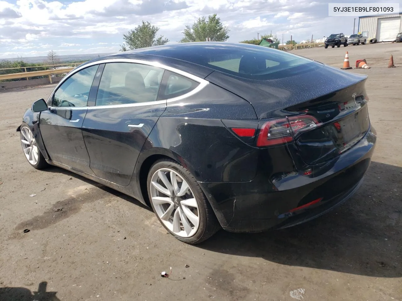 5YJ3E1EB9LF801093 2020 Tesla Model 3