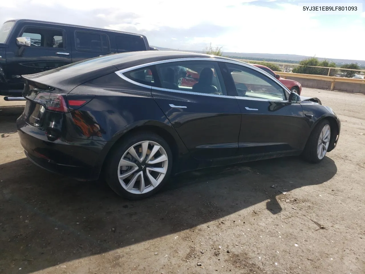 5YJ3E1EB9LF801093 2020 Tesla Model 3