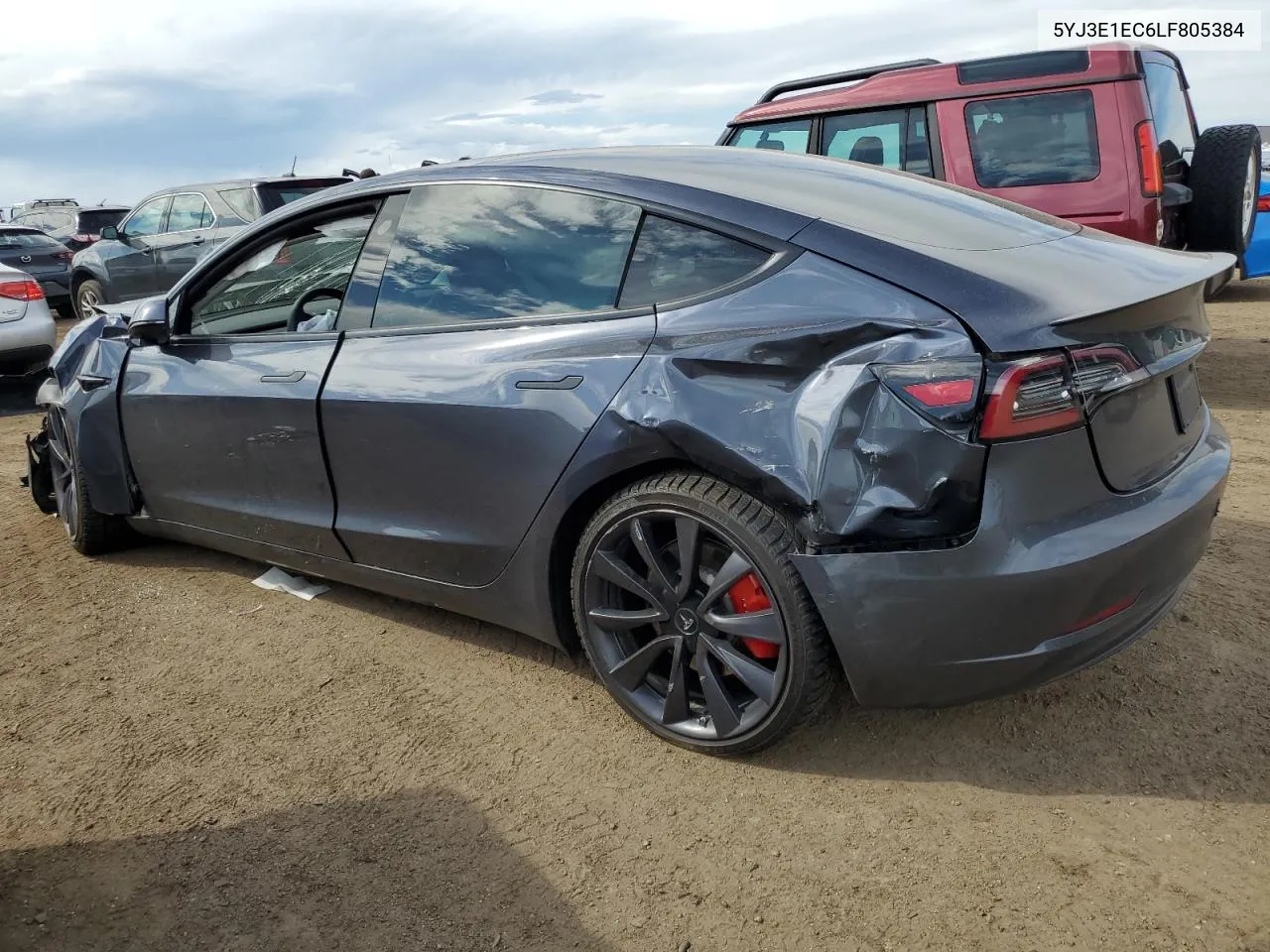 5YJ3E1EC6LF805384 2020 Tesla Model 3