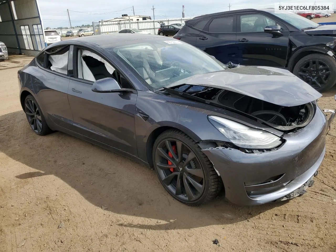 5YJ3E1EC6LF805384 2020 Tesla Model 3