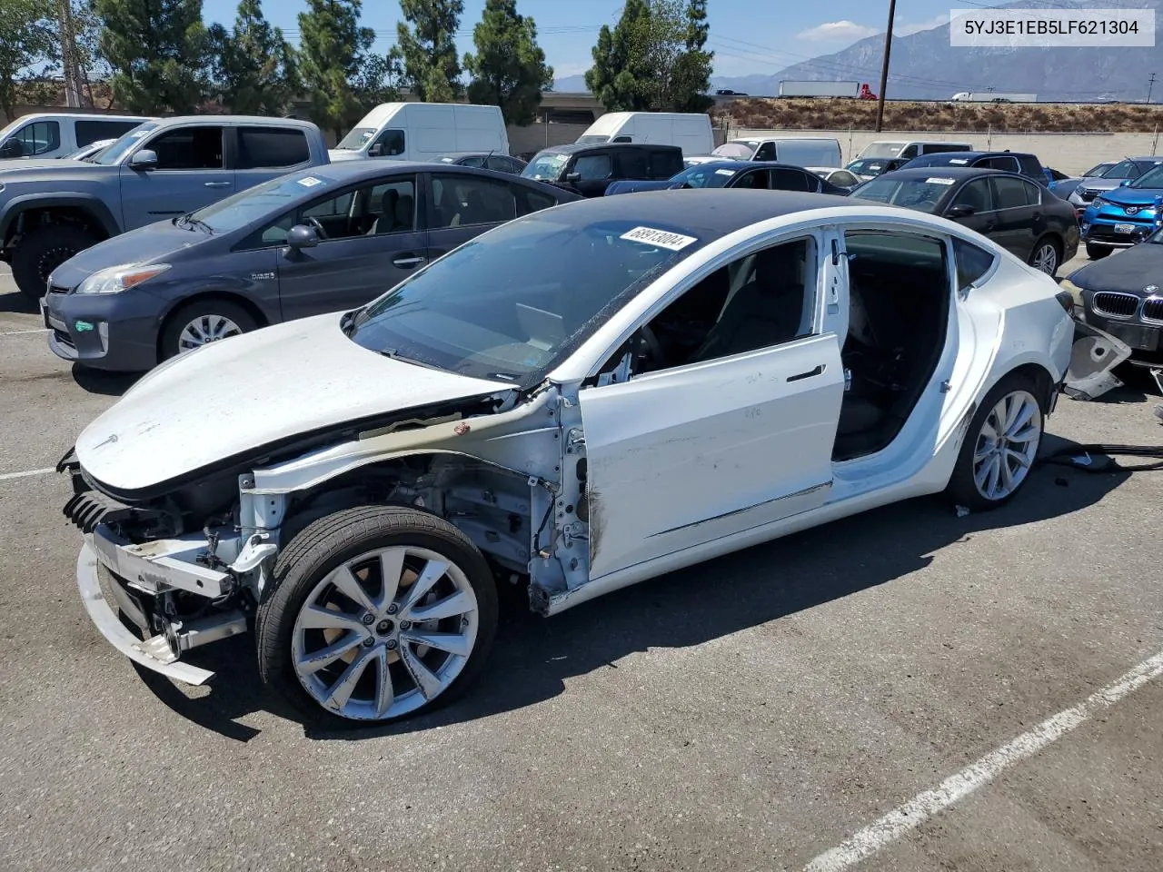 5YJ3E1EB5LF621304 2020 Tesla Model 3