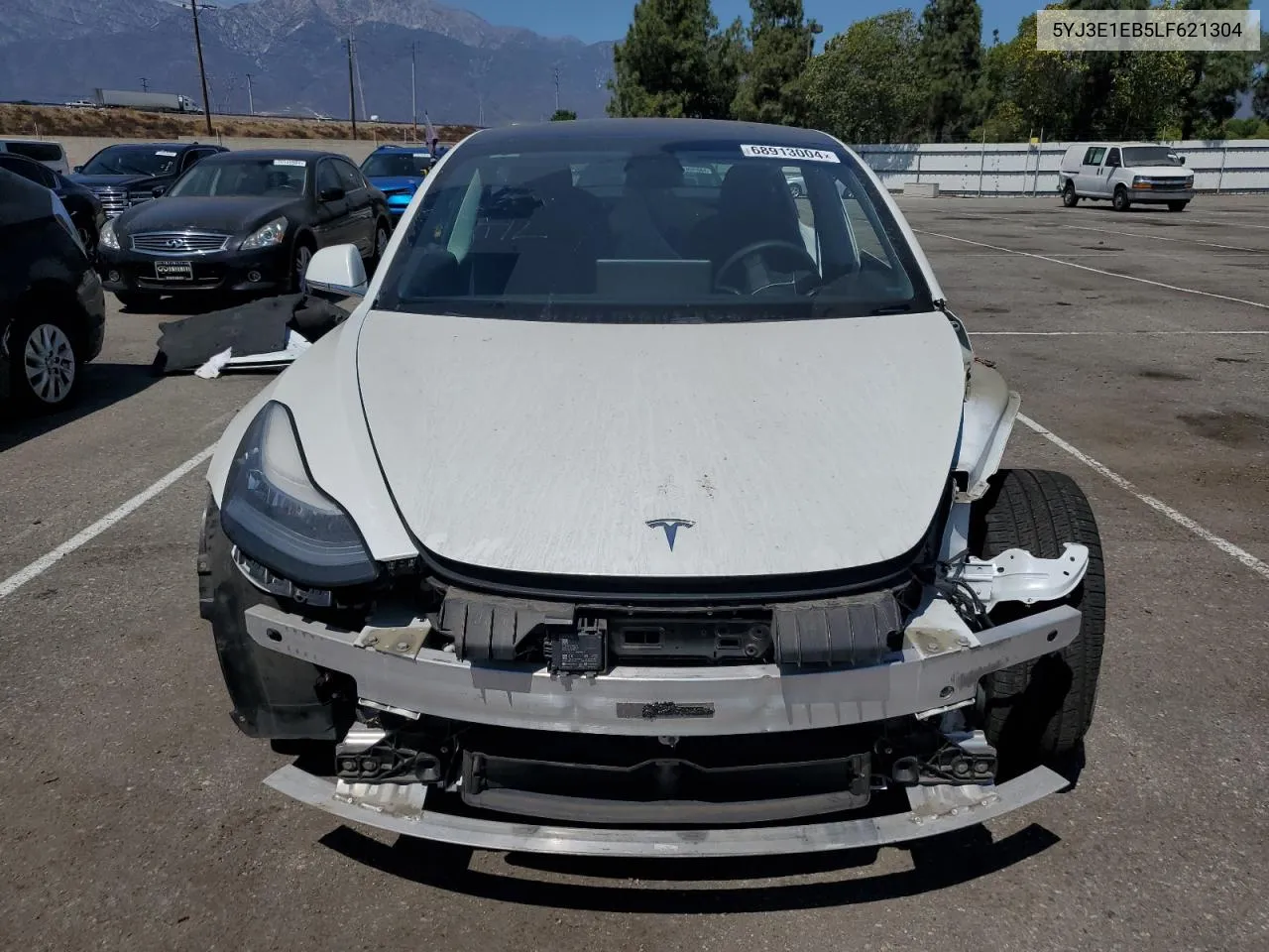 5YJ3E1EB5LF621304 2020 Tesla Model 3