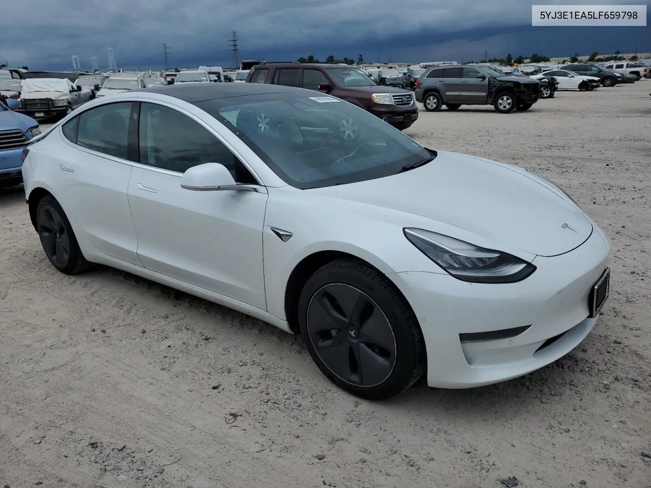 2020 Tesla Model 3 VIN: 5YJ3E1EA5LF659798 Lot: 69029944