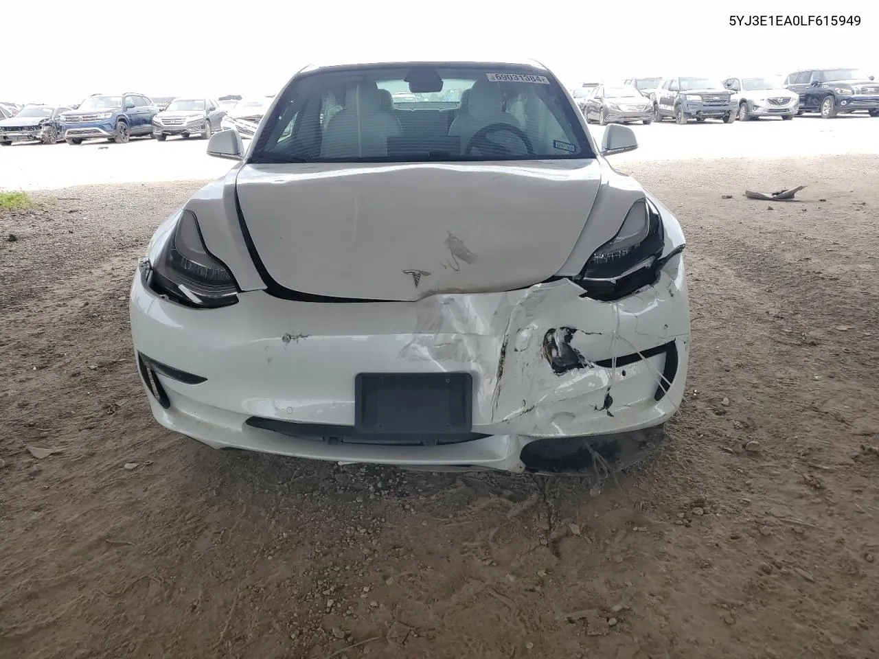 5YJ3E1EA0LF615949 2020 Tesla Model 3