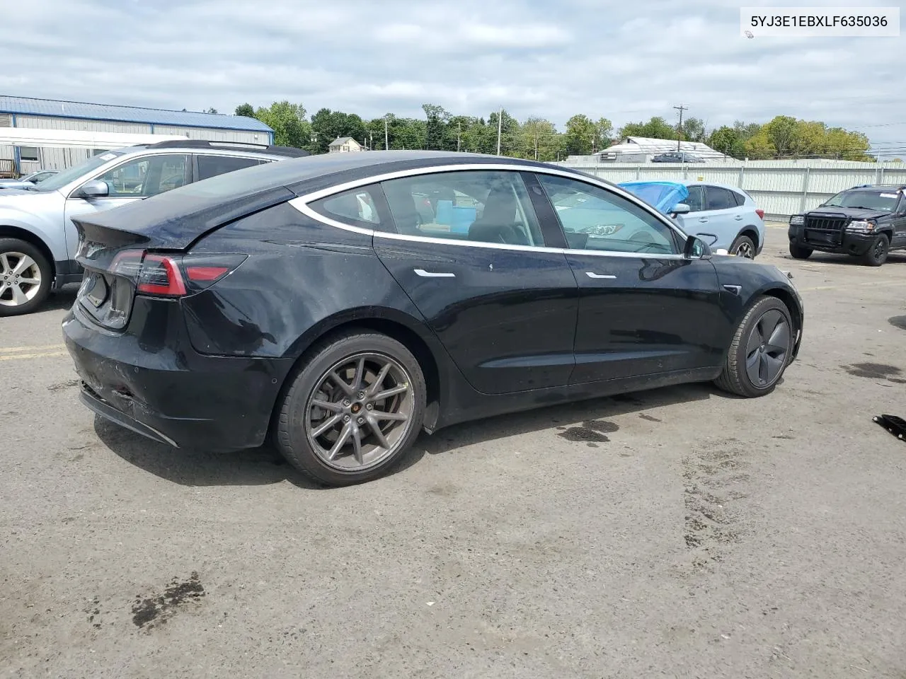 2020 Tesla Model 3 VIN: 5YJ3E1EBXLF635036 Lot: 69307064