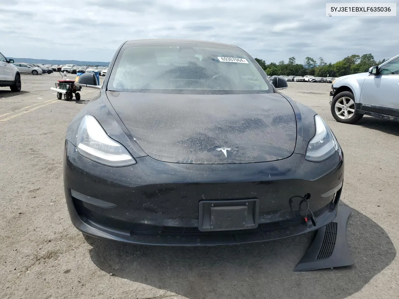 5YJ3E1EBXLF635036 2020 Tesla Model 3