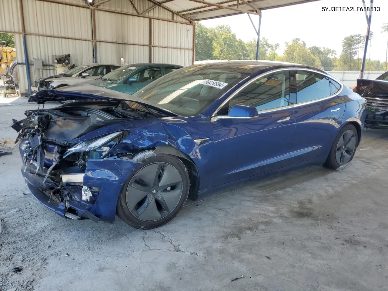 2020 Tesla Model 3 VIN: 5YJ3E1EA2LF658513 Lot: 69418994