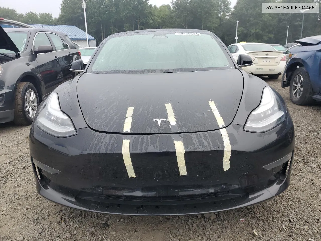 2020 Tesla Model 3 VIN: 5YJ3E1EA9LF704466 Lot: 69465684