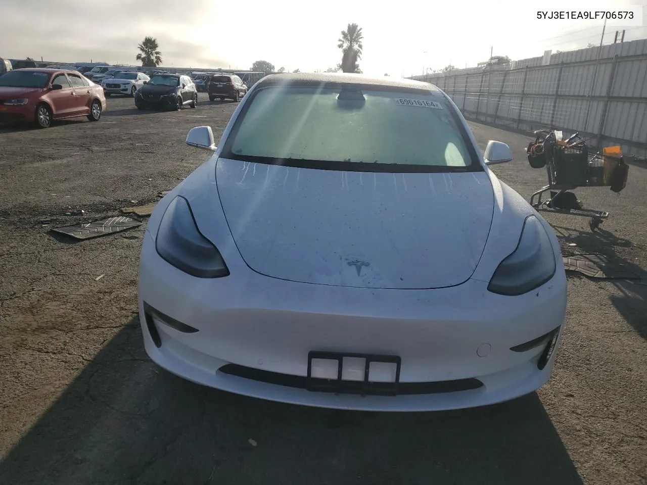 5YJ3E1EA9LF706573 2020 Tesla Model 3