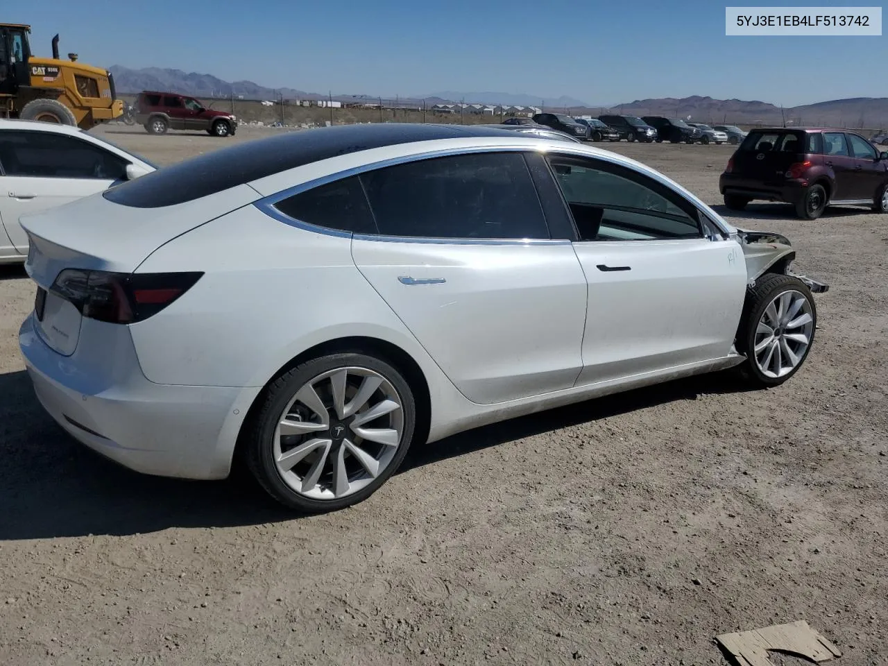 2020 Tesla Model 3 VIN: 5YJ3E1EB4LF513742 Lot: 69675234