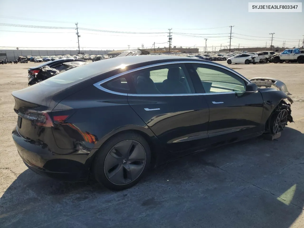 5YJ3E1EA3LF803347 2020 Tesla Model 3