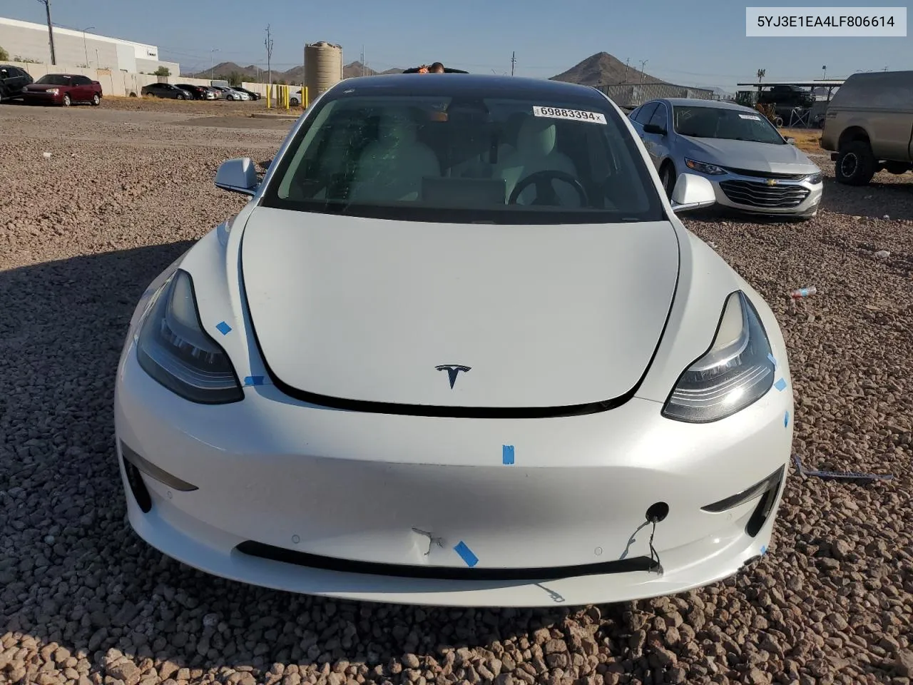 5YJ3E1EA4LF806614 2020 Tesla Model 3