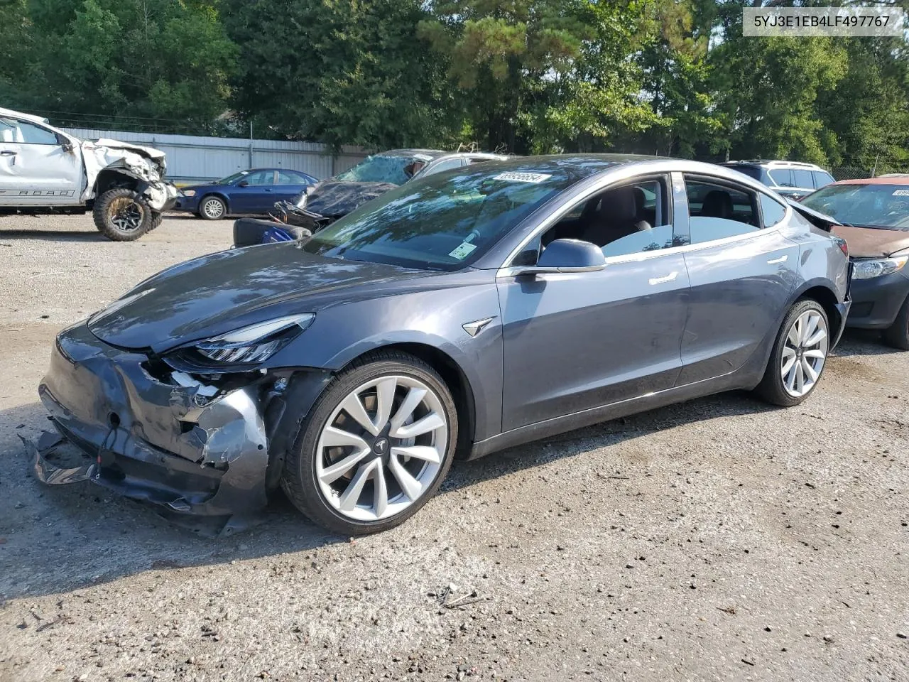 5YJ3E1EB4LF497767 2020 Tesla Model 3