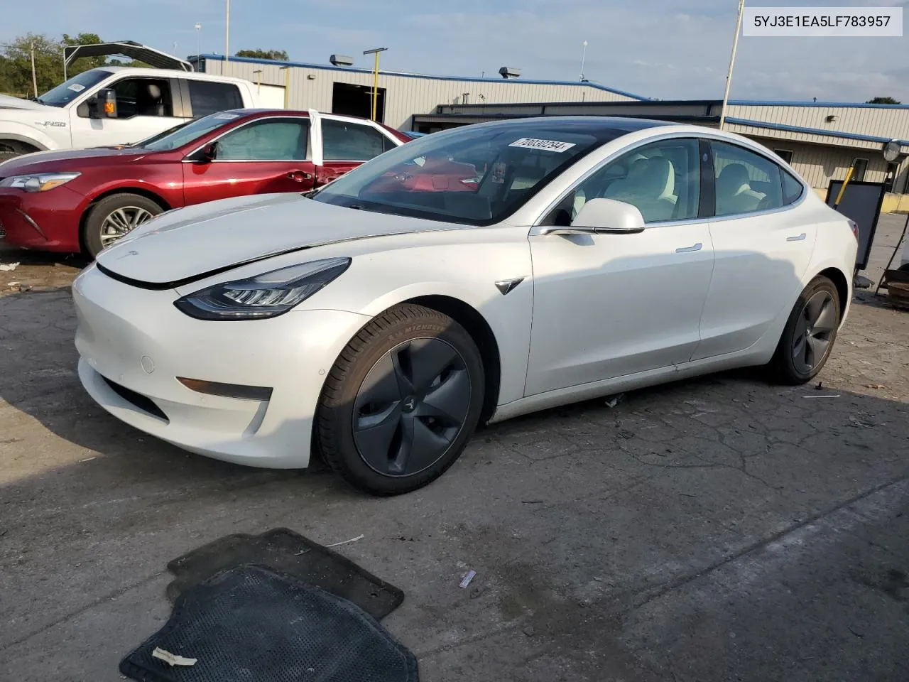 2020 Tesla Model 3 VIN: 5YJ3E1EA5LF783957 Lot: 70030294