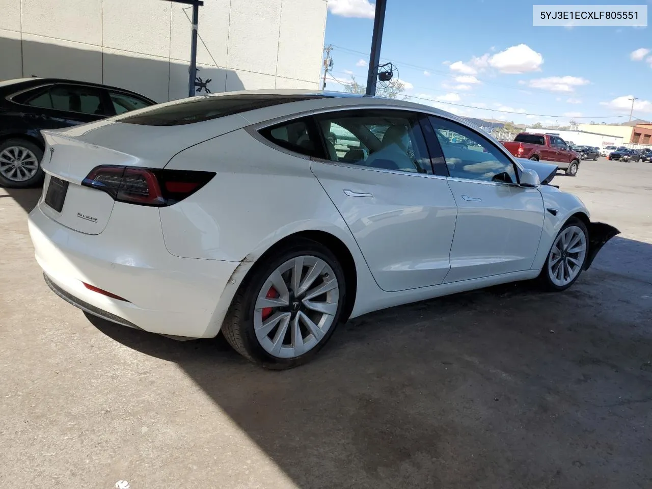 5YJ3E1ECXLF805551 2020 Tesla Model 3