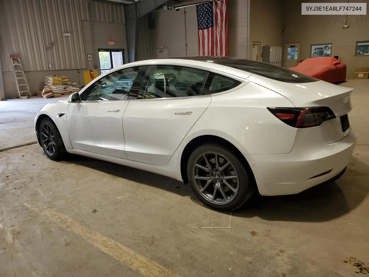 2020 Tesla Model 3 VIN: 5YJ3E1EA8LF747244 Lot: 70302504