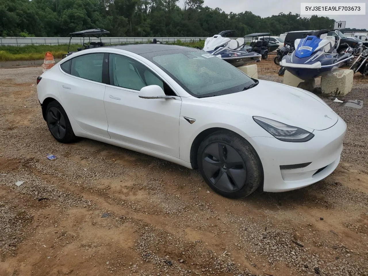 5YJ3E1EA9LF703673 2020 Tesla Model 3