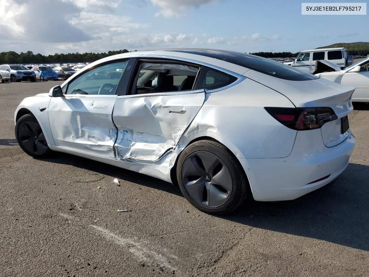 5YJ3E1EB2LF795217 2020 Tesla Model 3