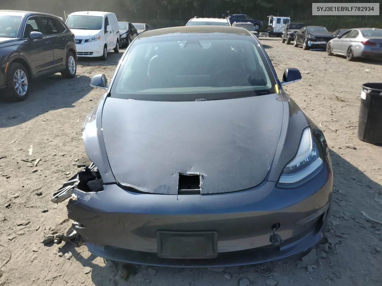 2020 Tesla Model 3 VIN: 5YJ3E1EB9LF782934 Lot: 70836754