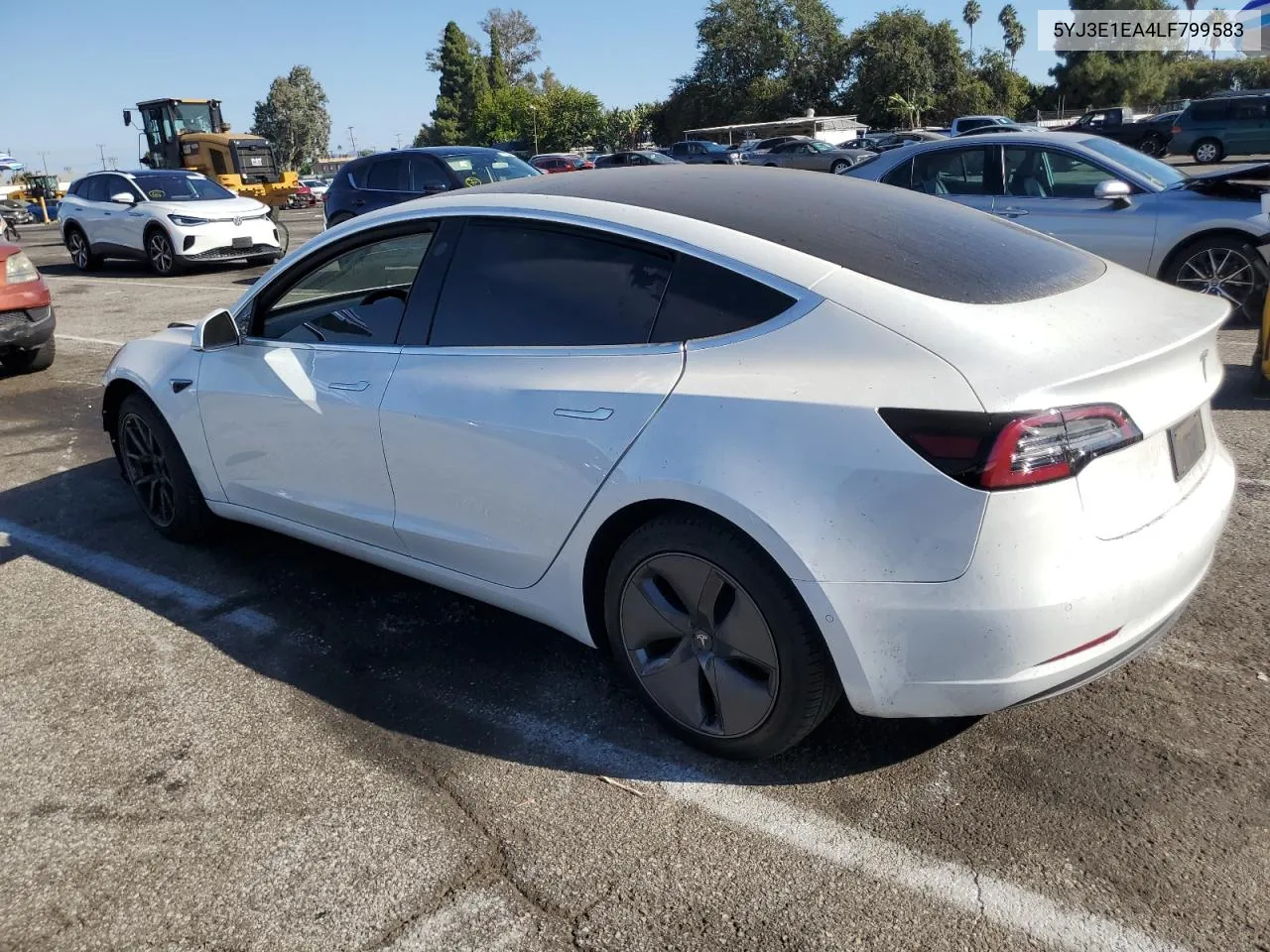 2020 Tesla Model 3 VIN: 5YJ3E1EA4LF799583 Lot: 70874344