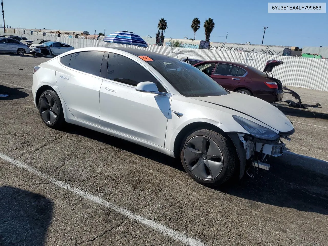 5YJ3E1EA4LF799583 2020 Tesla Model 3