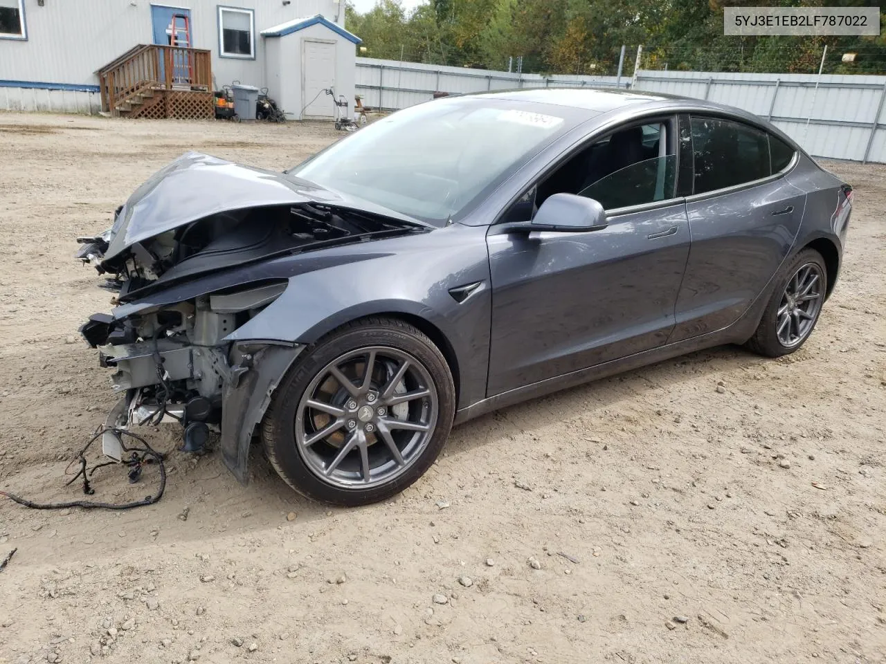 5YJ3E1EB2LF787022 2020 Tesla Model 3