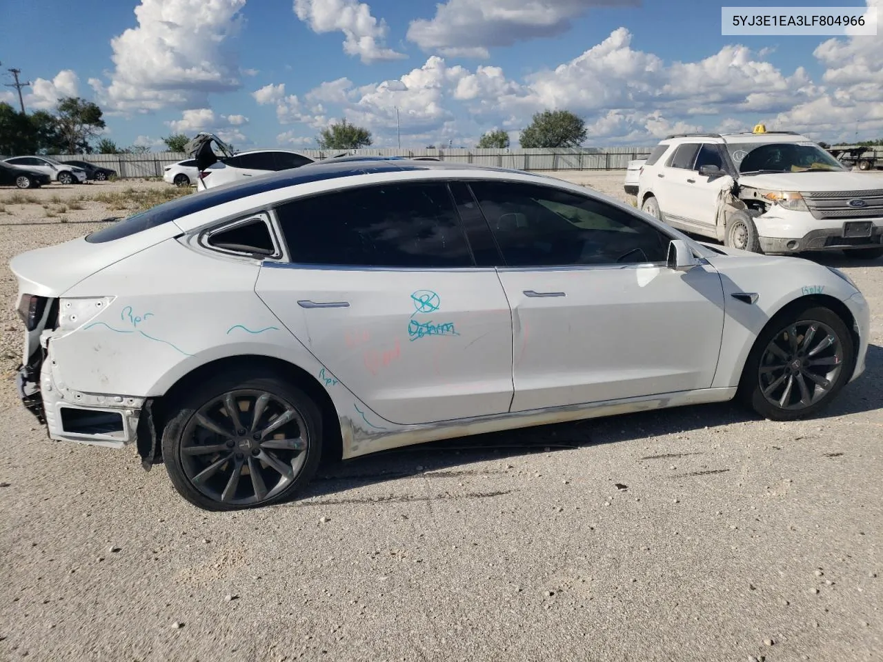 5YJ3E1EA3LF804966 2020 Tesla Model 3