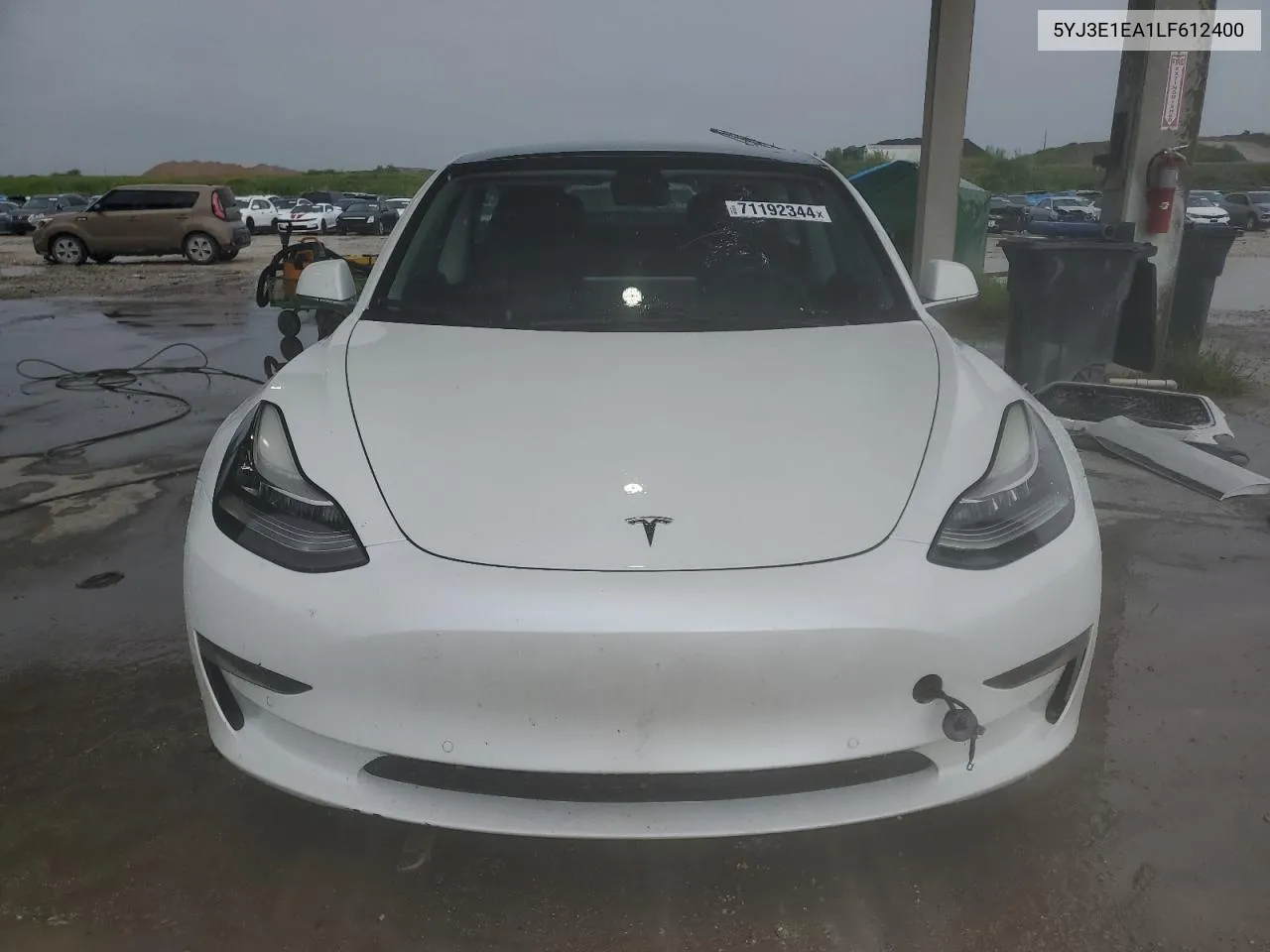 2020 Tesla Model 3 VIN: 5YJ3E1EA1LF612400 Lot: 71192344