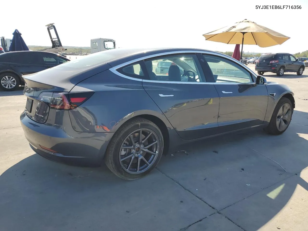 2020 Tesla Model 3 VIN: 5YJ3E1EB6LF716356 Lot: 71263504