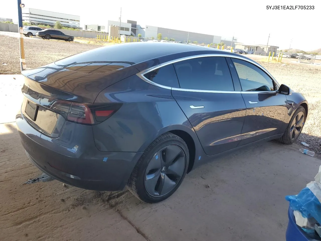 5YJ3E1EA2LF705233 2020 Tesla Model 3