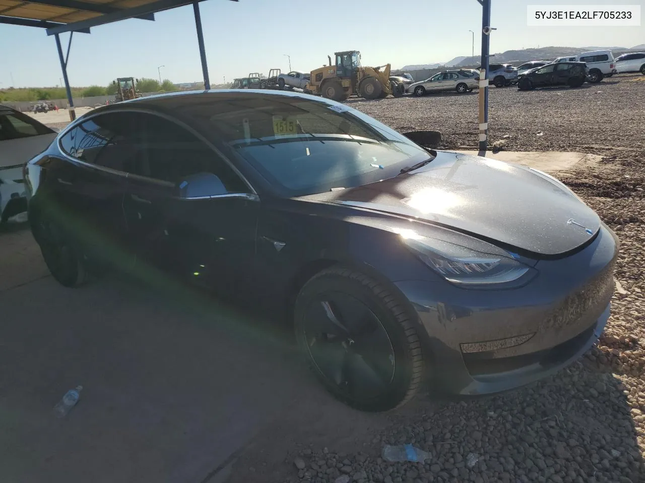 2020 Tesla Model 3 VIN: 5YJ3E1EA2LF705233 Lot: 71406624